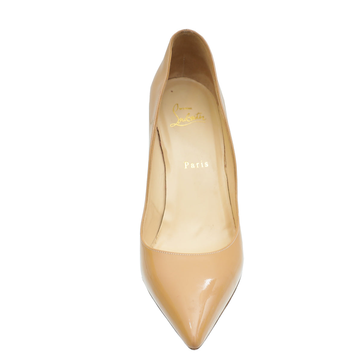 Christian Louboutin Nude Pigalle 85 Pumps 39