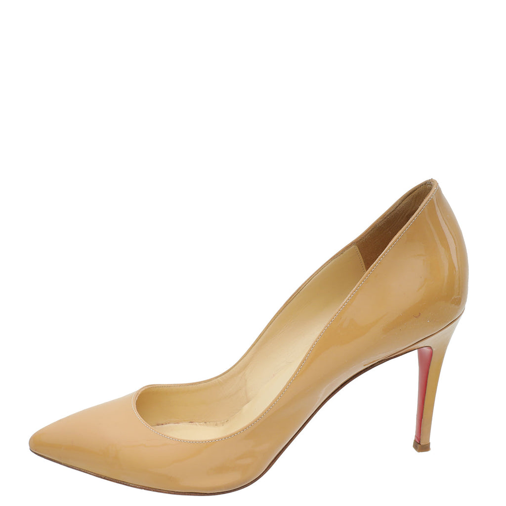 Christian Louboutin Nude Pigalle 85 Pumps 39