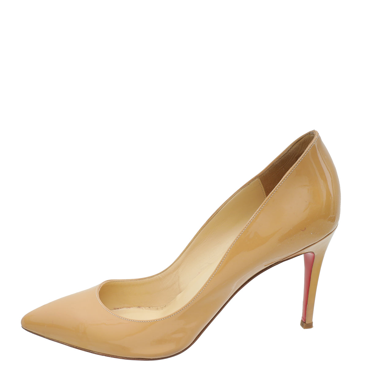 Christian Louboutin Nude Pigalle 85 Pumps 39