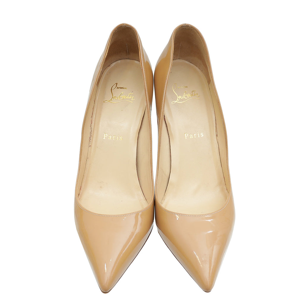 Christian Louboutin Nude Pigalle 85 Pumps 39