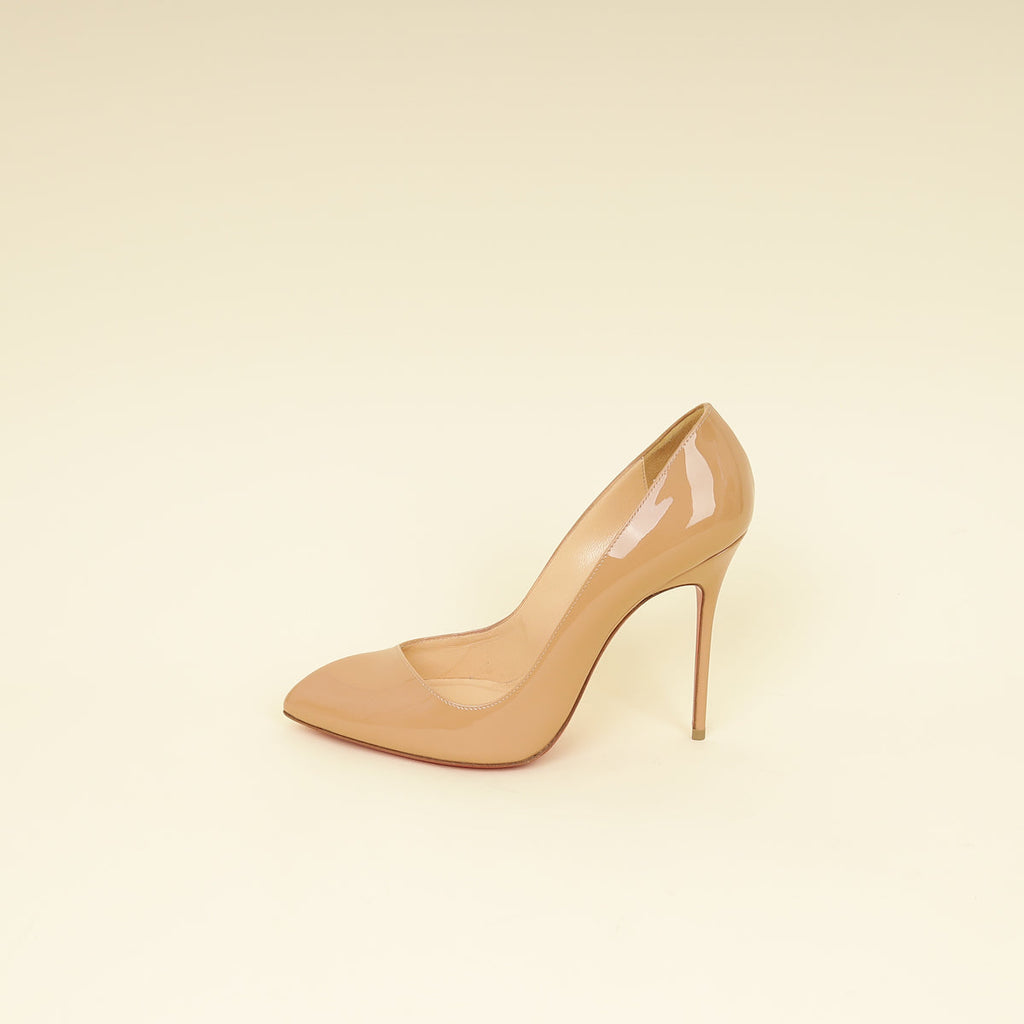 Christian Louboutin Nude Corneille 105 Pumps 39