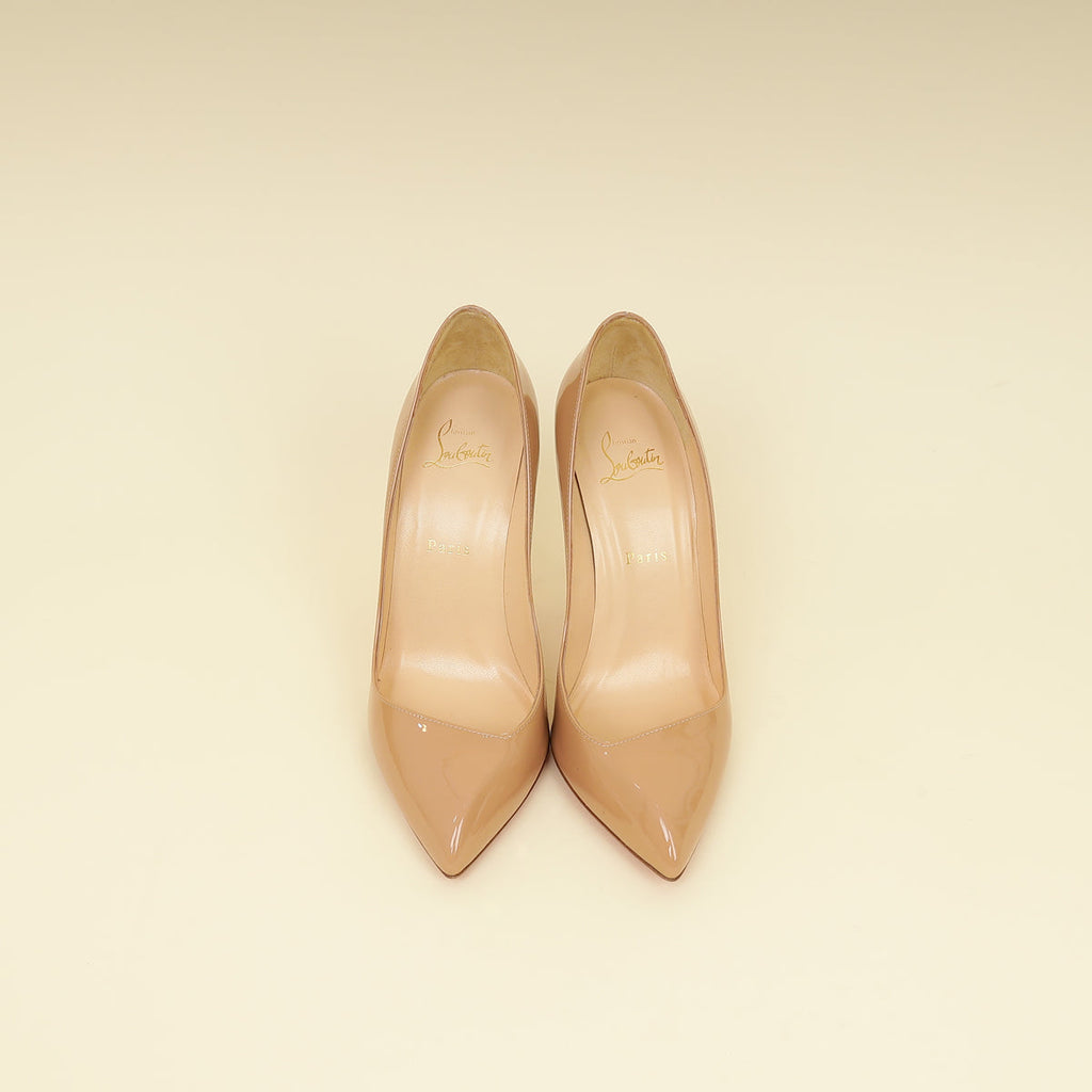 Christian Louboutin Nude Corneille 105 Pumps 39