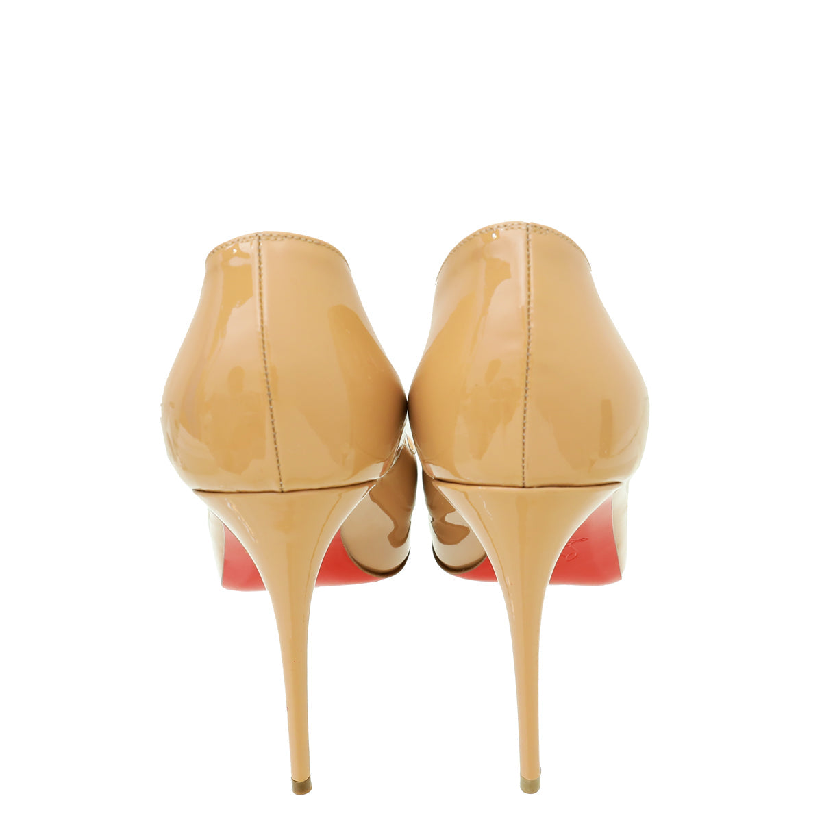 Christian Louboutin Nude New Very Prive 100 Pump 40.5