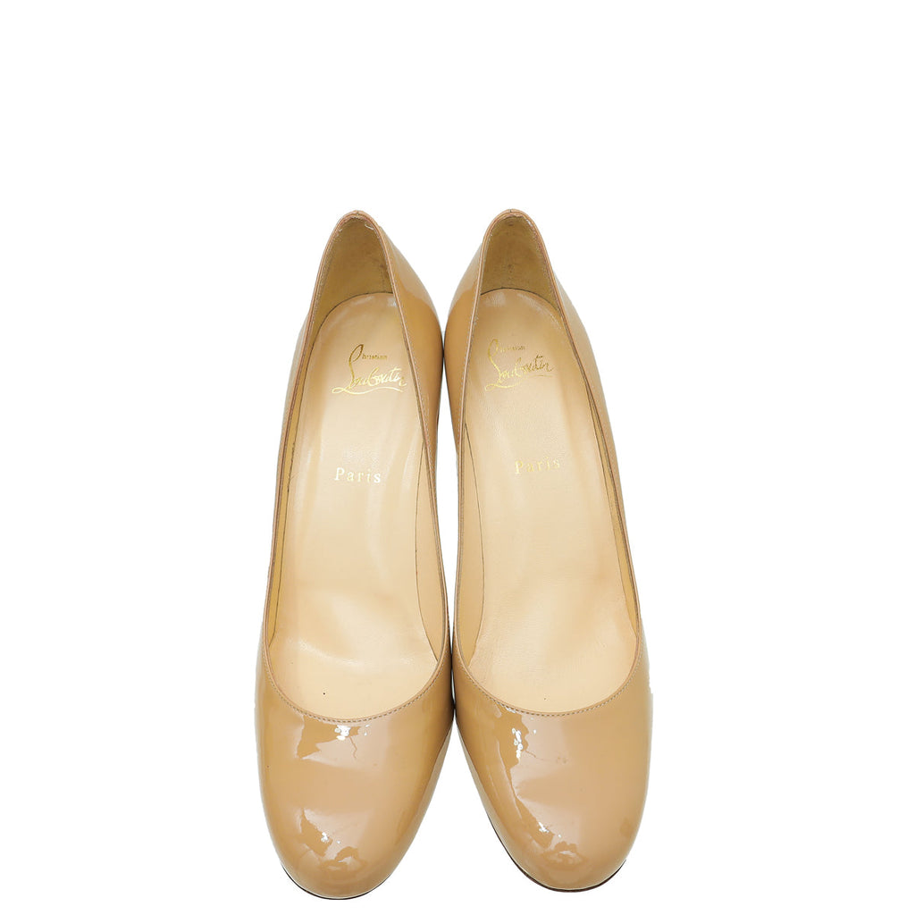 Christian Louboutin Nude Miss Gena Pump 40.5