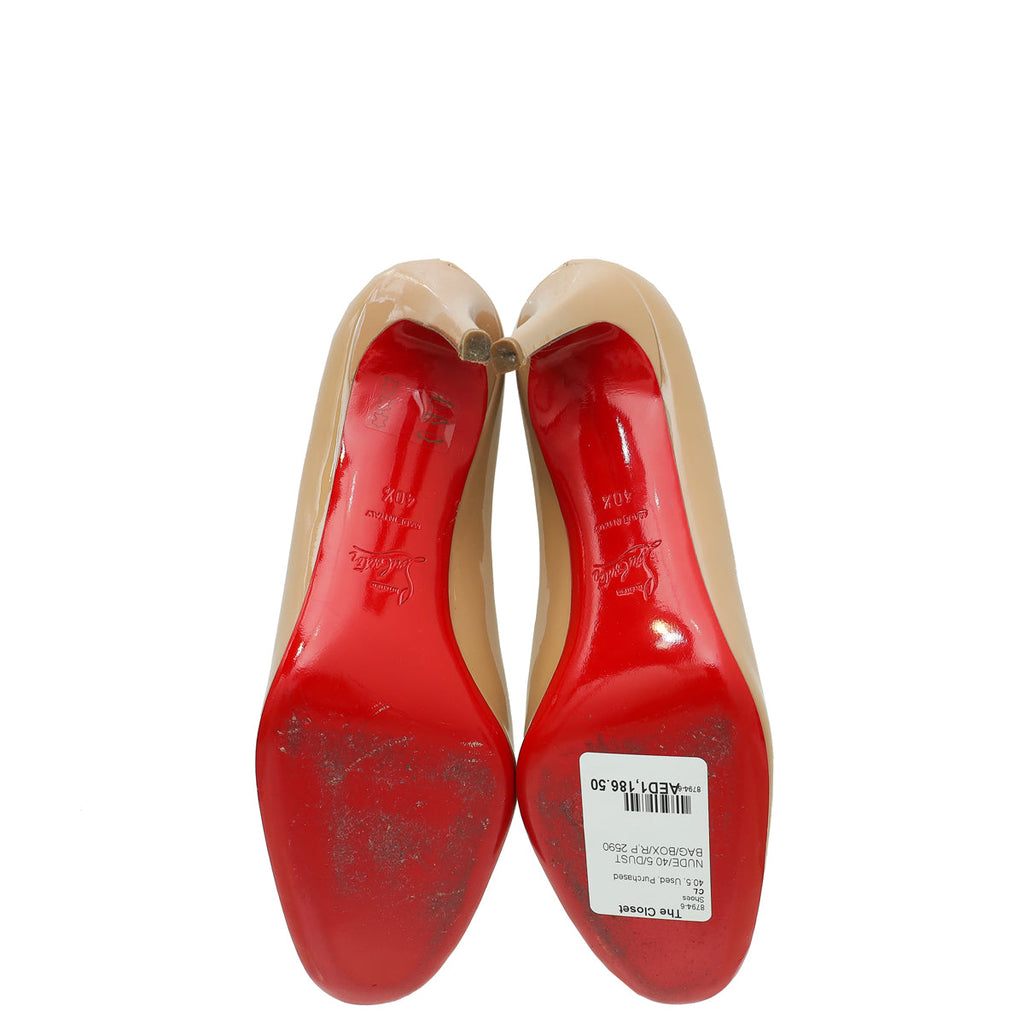 Christian Louboutin Nude Miss Gena Pump 40.5