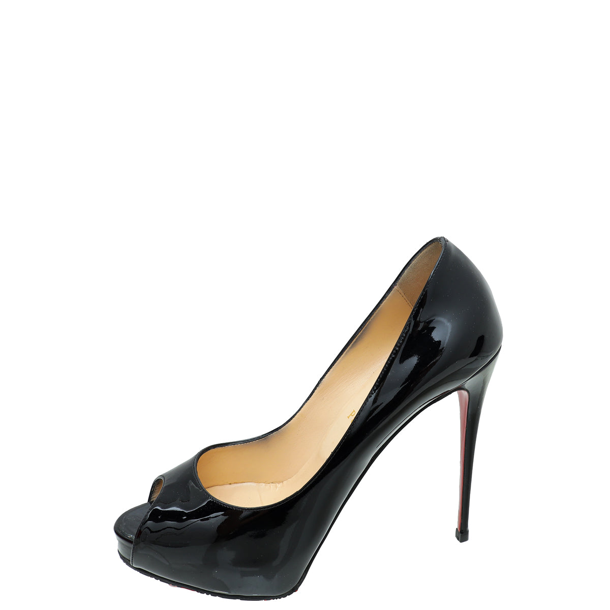 Christian Louboutin Black New Very Prive 120 Pumps 40