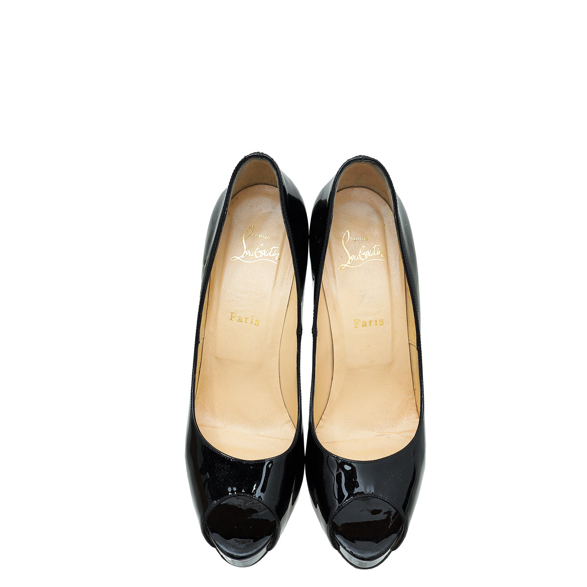 Christian Louboutin Black New Very Prive 120 Pumps 40