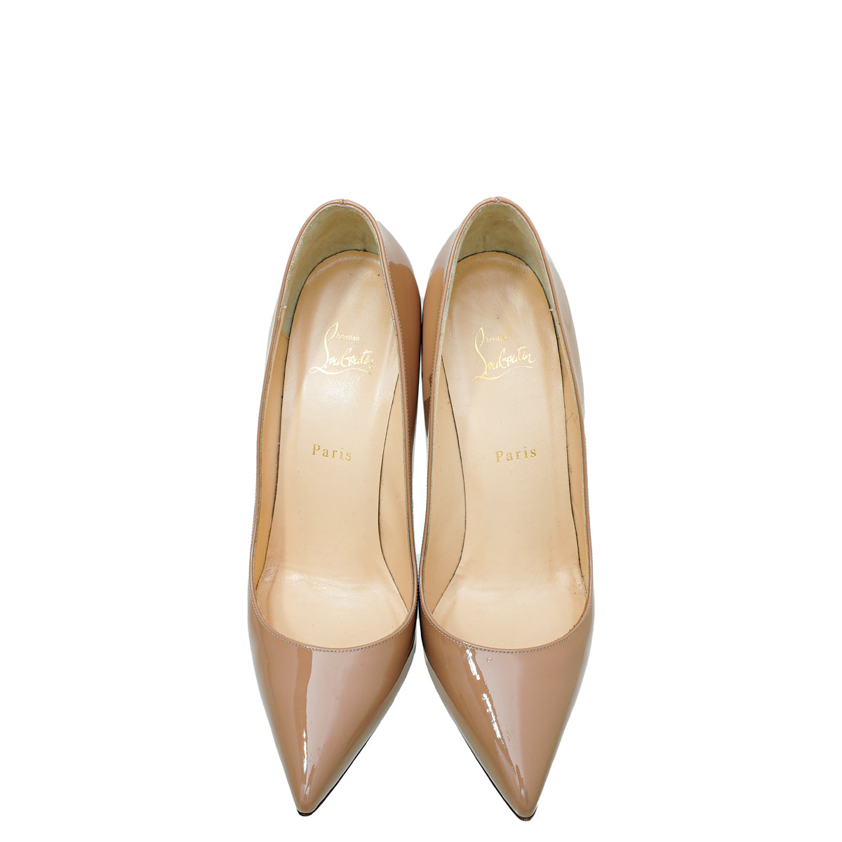 Christian Louboutin Nude Pigalle Pumps 41