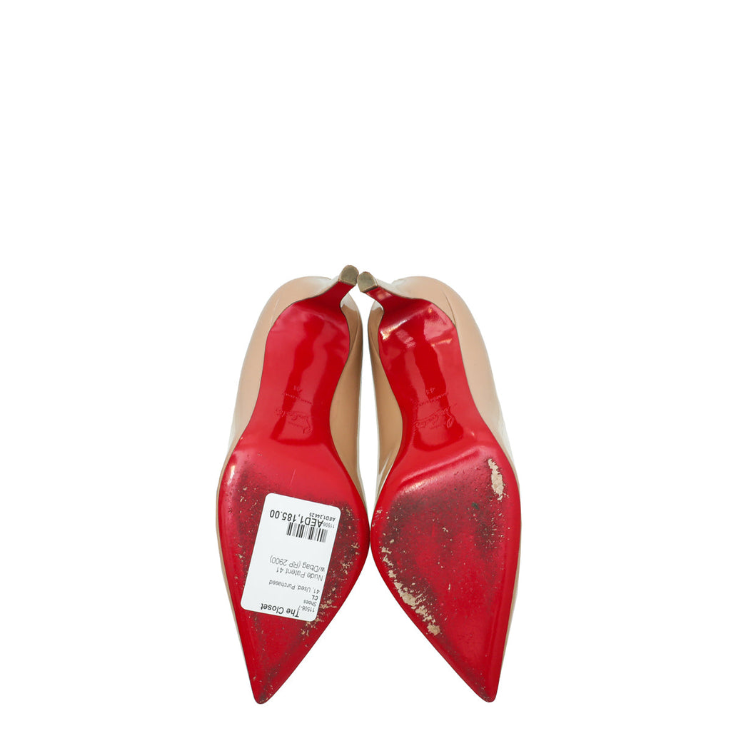 Christian Louboutin Nude Pigalle Pumps 41