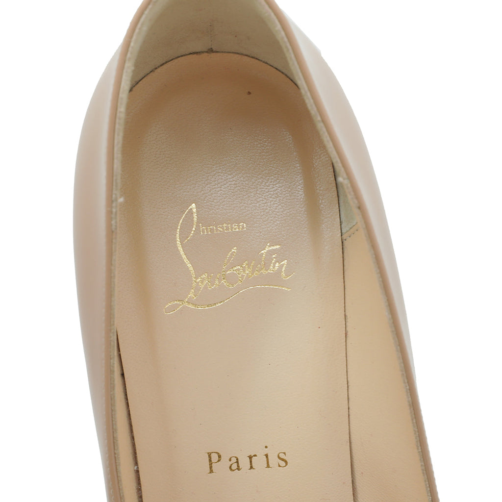 Christian Louboutin Nude Pigalle Pumps 41