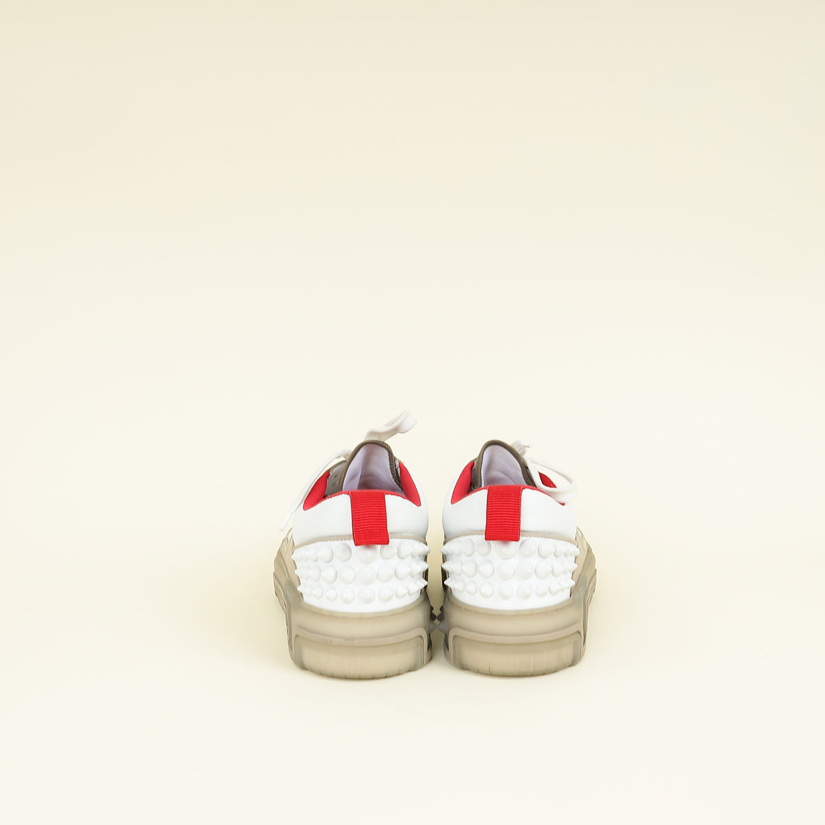 Christian Louboutin Bicolor Astroloubi Low-top Sneakers 41