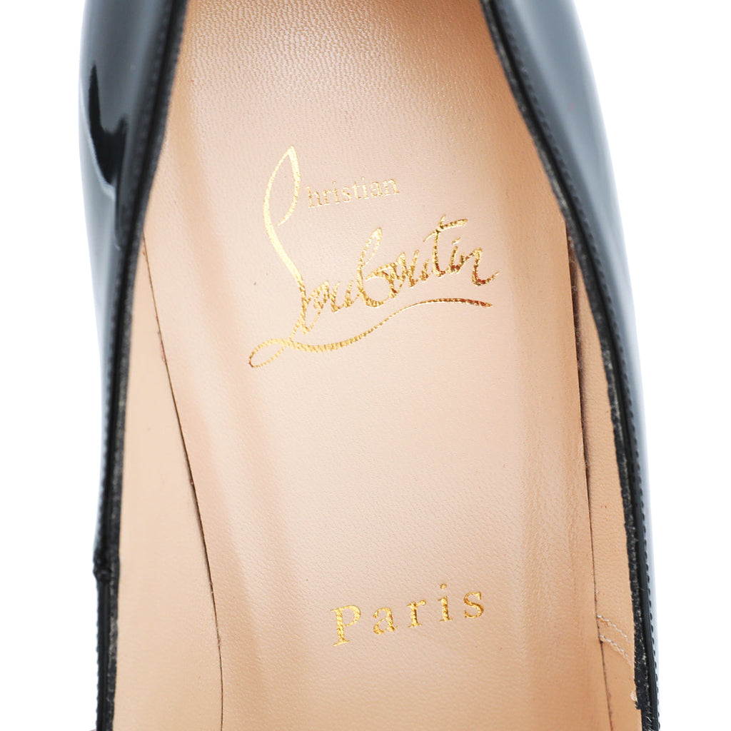 Christian Louboutin Bicolor Bianca Cork Pumps 37