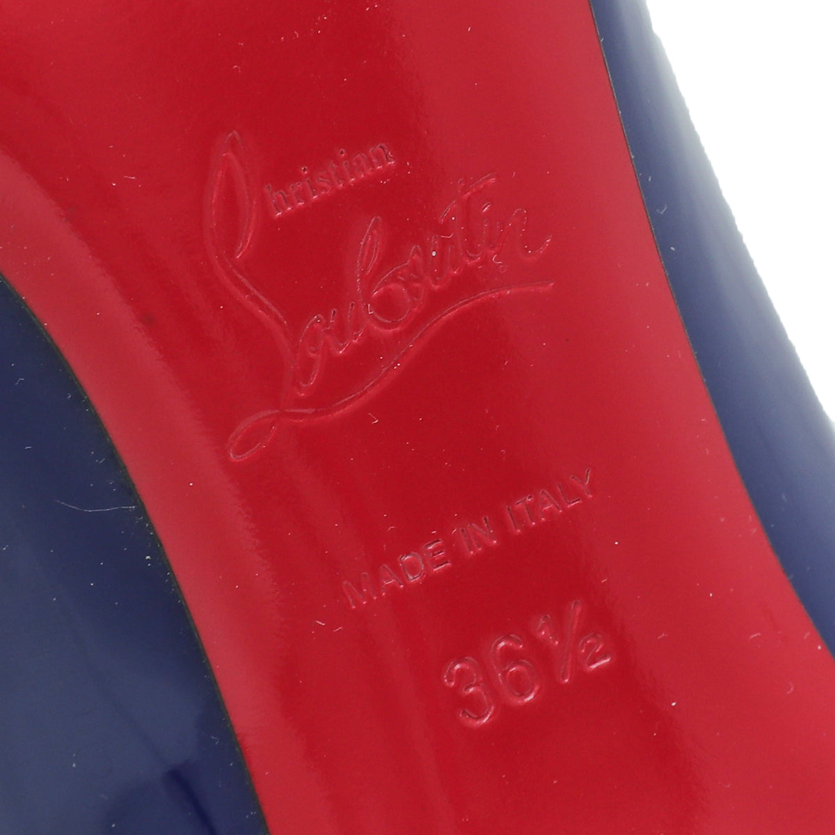 Christian Louboutin Royal Blue Pigalle Pump 36.5