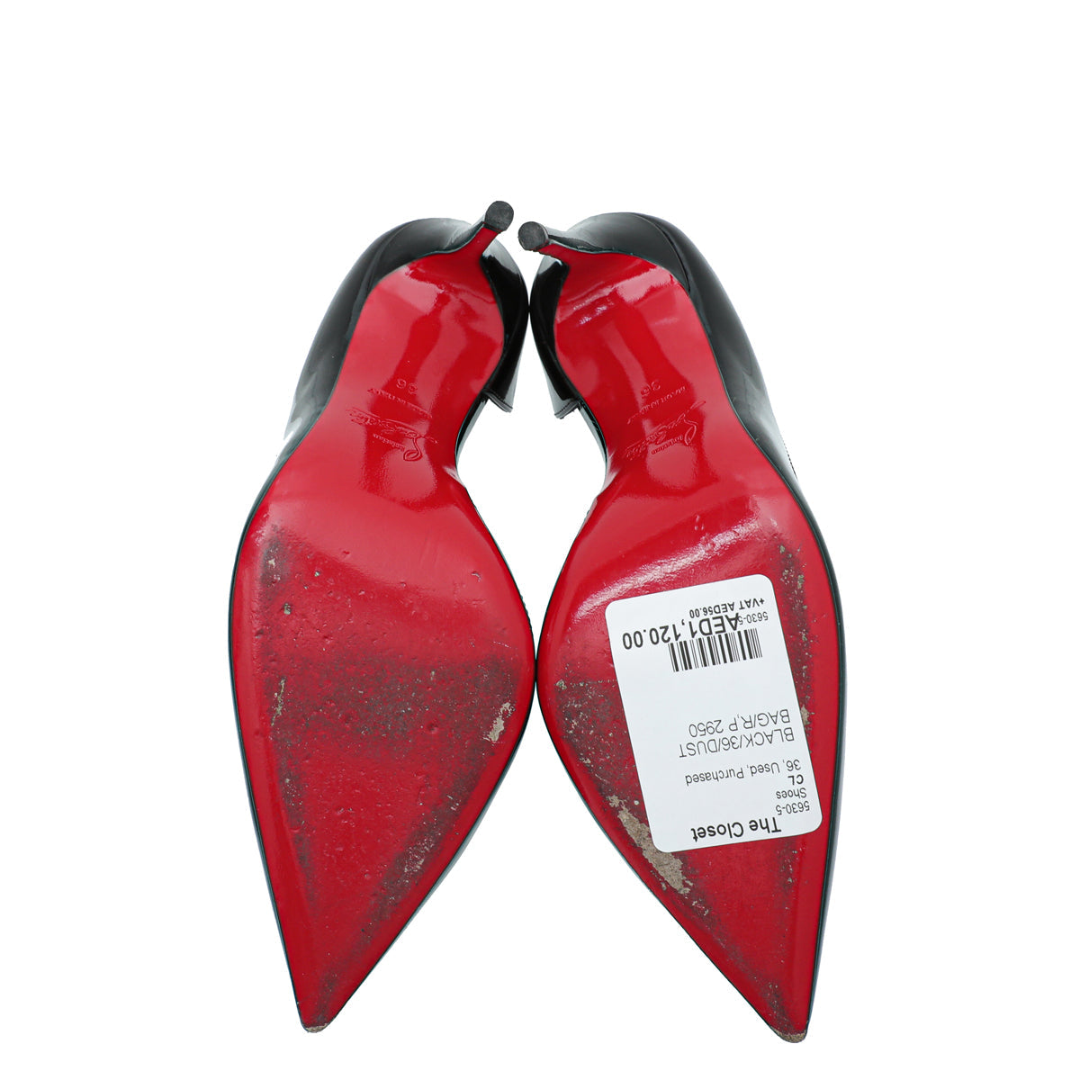 Christian Louboutin Black Iriza Pump 36
