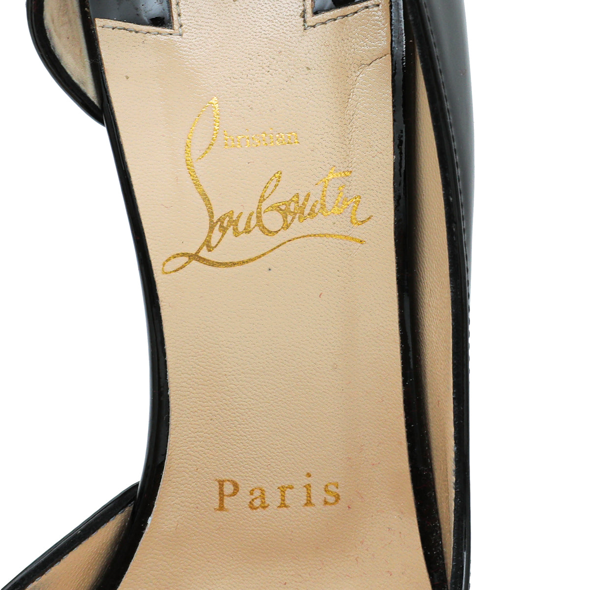 Christian Louboutin Black Iriza Pump 36
