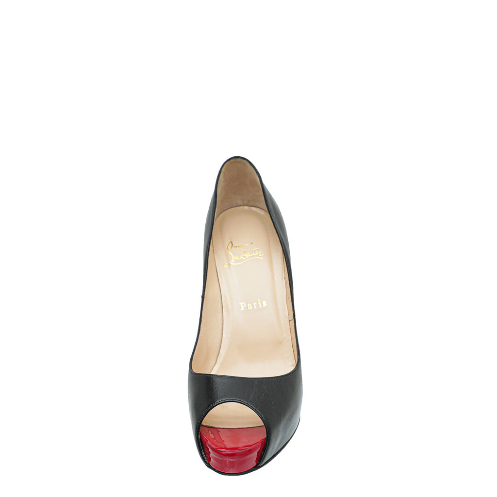 Christian Louboutin Black Very Prive Pump 40