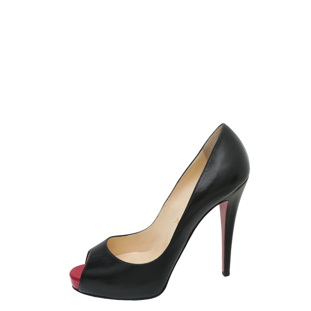 Christian Louboutin Black Very Prive Pump 40