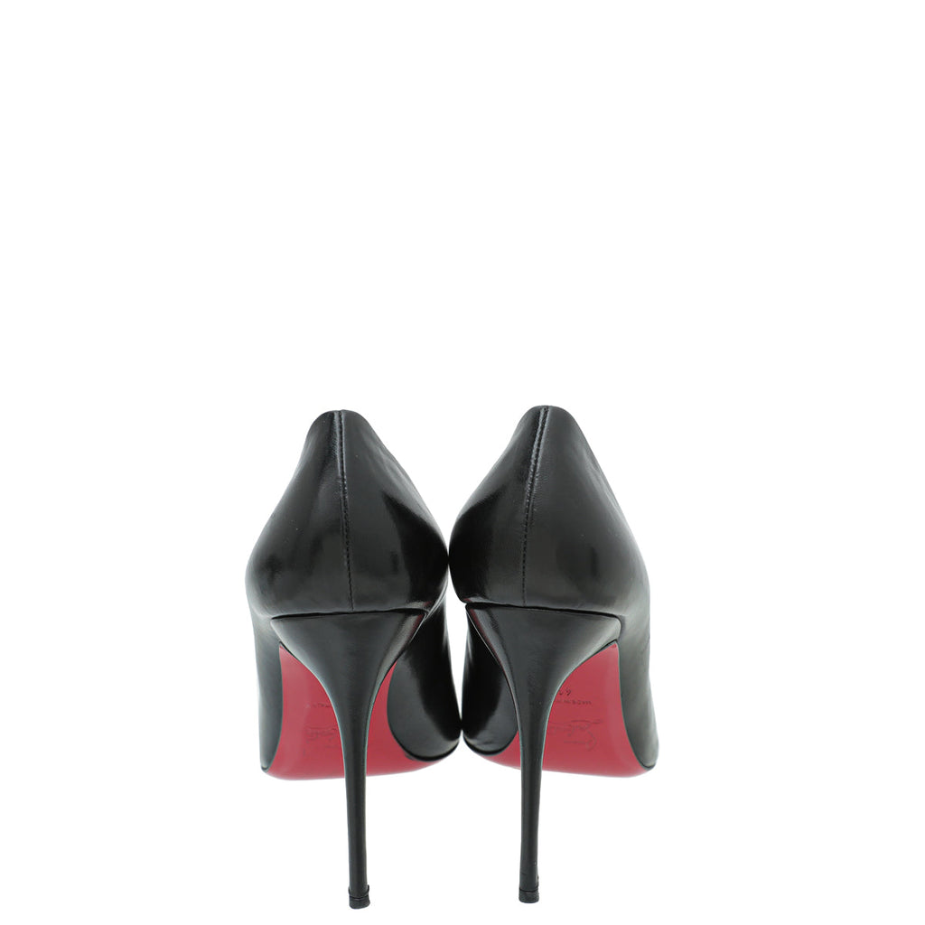Christian Louboutin Black Round Toe Calfskin Pump 41