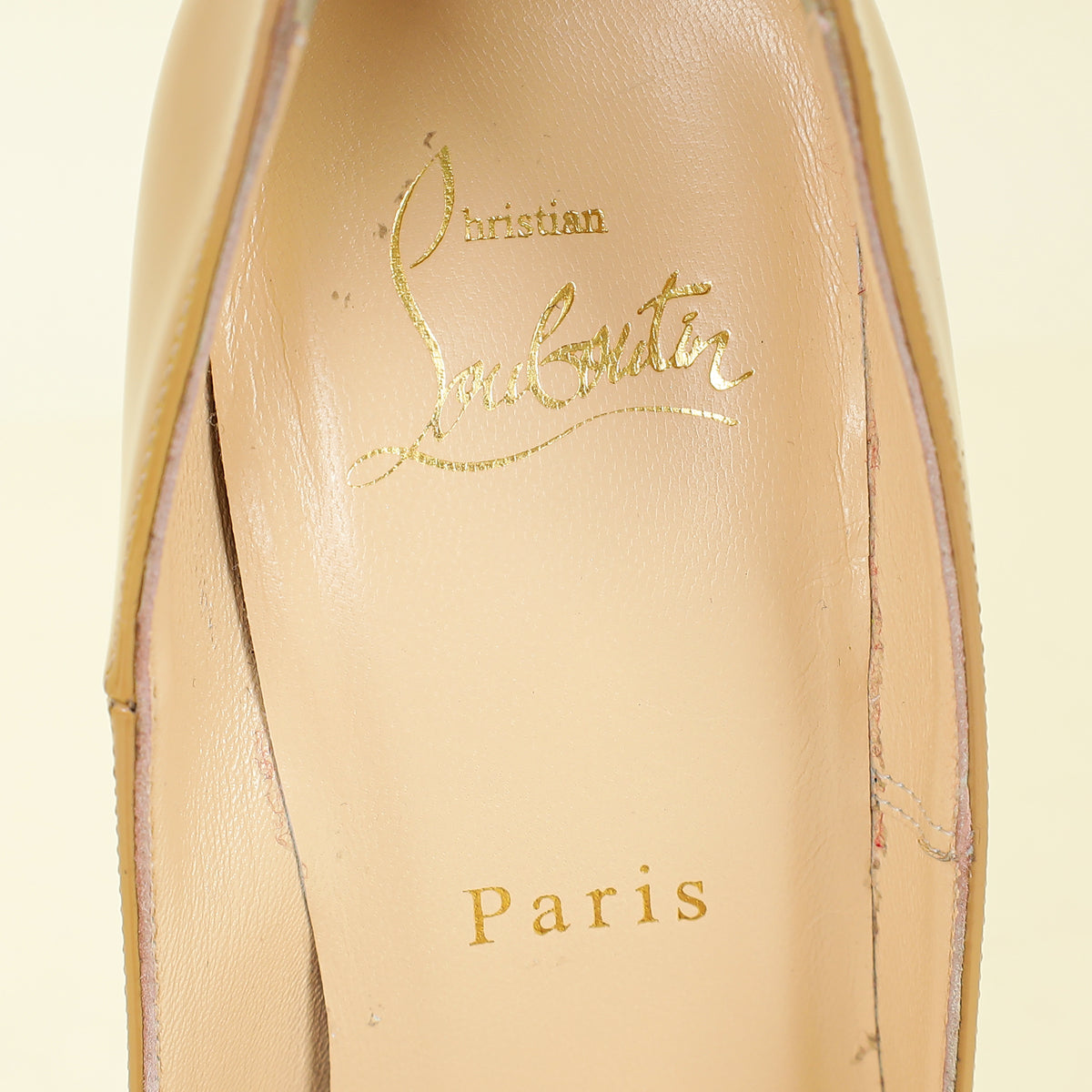 Christian Louboutin Nude So Kate 120 Pump 35