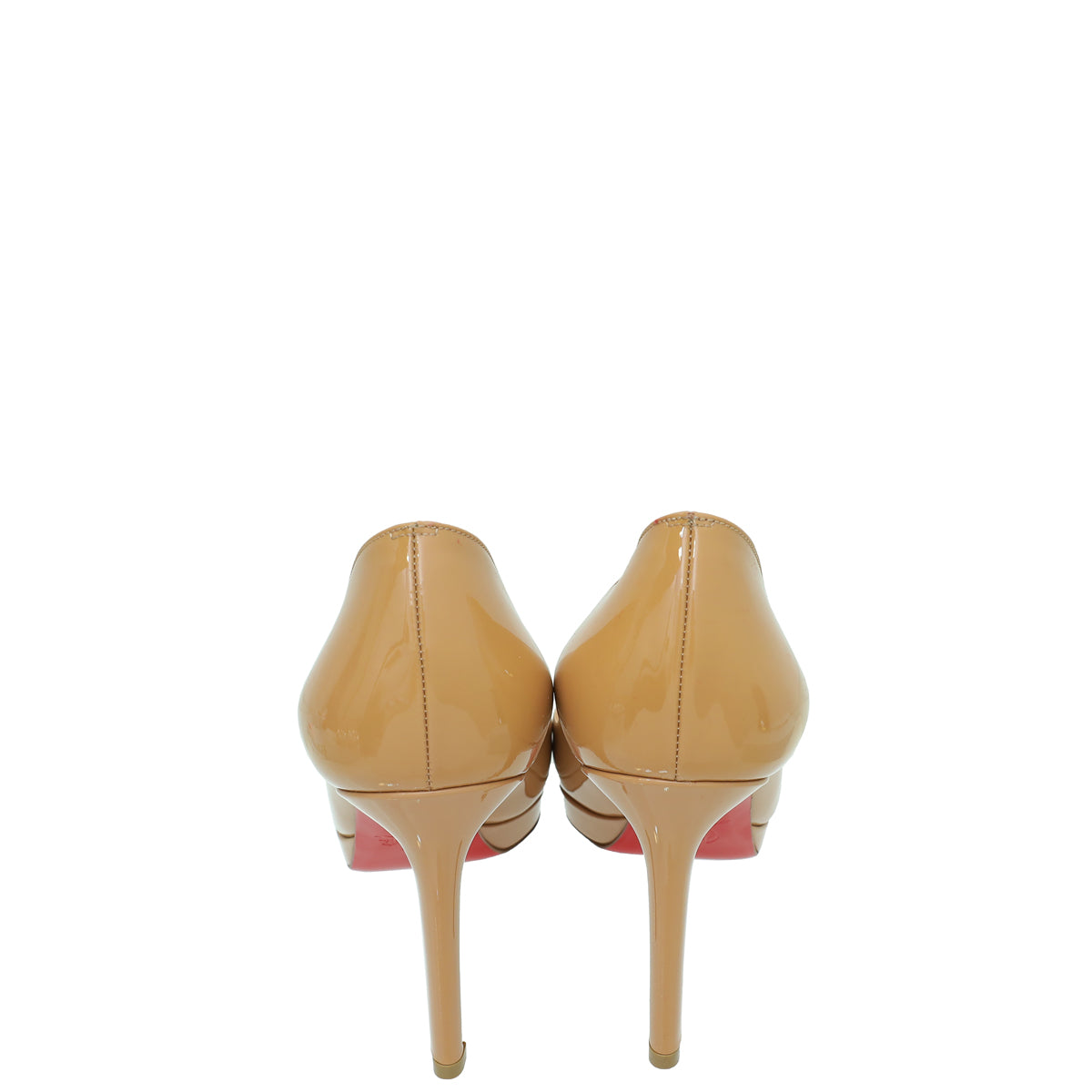 Christian Louboutin Nude Pigalle Plato 100 Pump 36