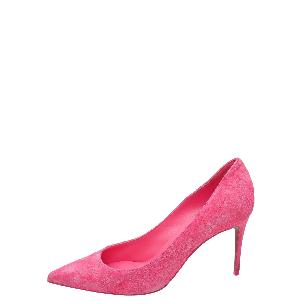 Christian Louboutin Hot Pink Veau Velours Kate 85 Pumps 36