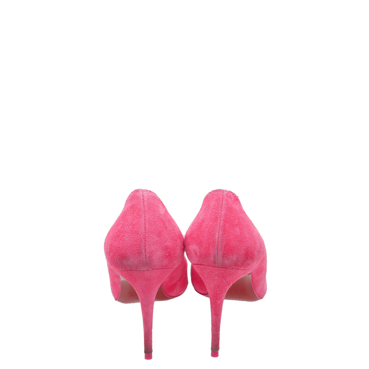 Christian Louboutin Hot Pink Veau Velours Kate 85 Pumps 36