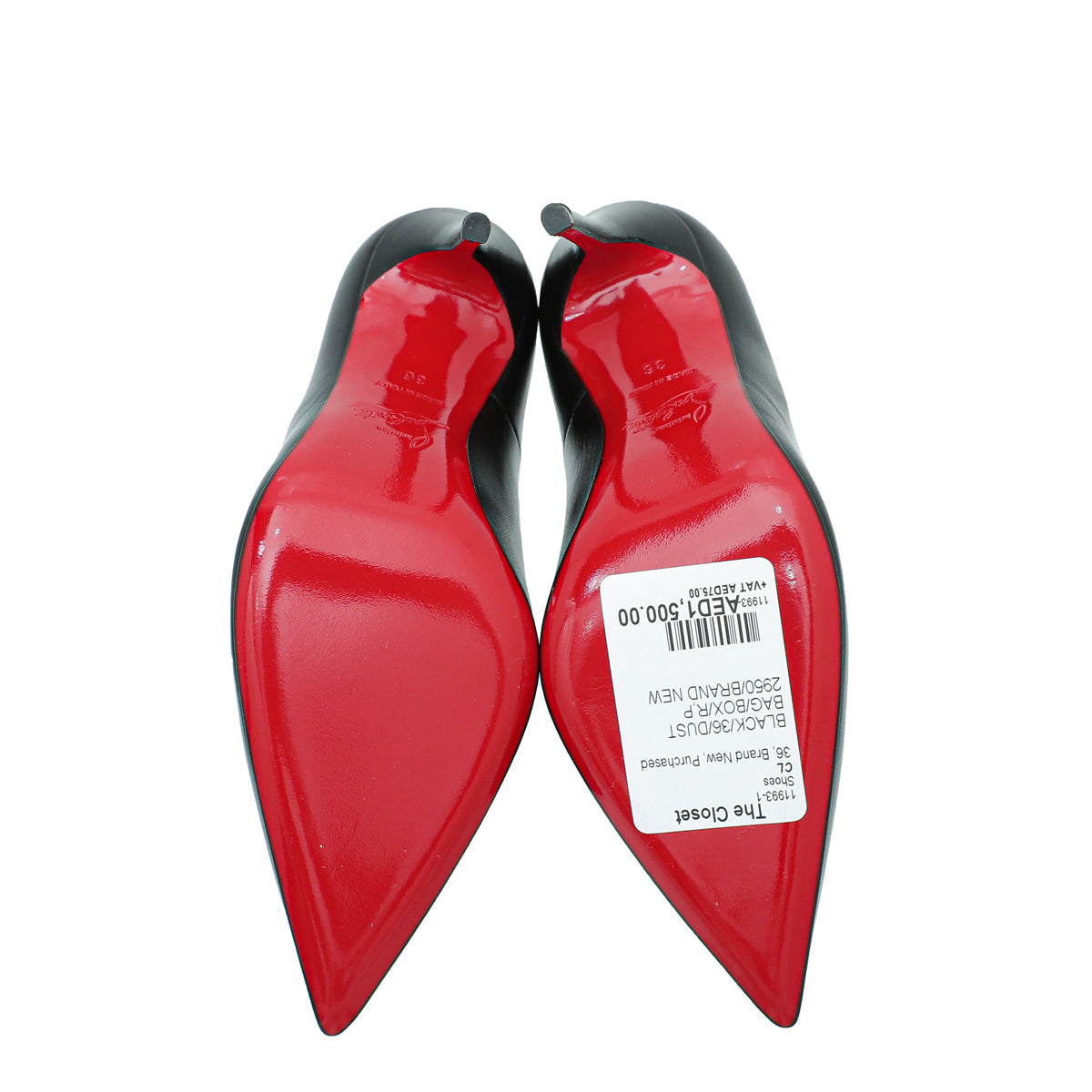 Christian Louboutin Black So Kate 120 Pump 36