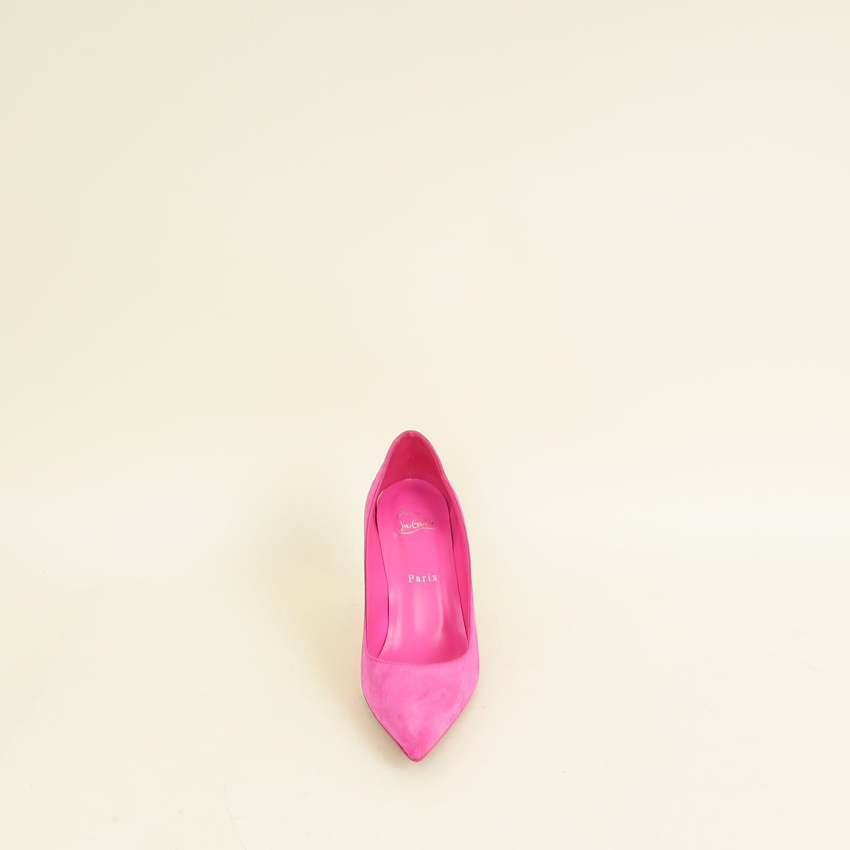 Christian Louboutin Hot Pink Kate Suede Pump 37.5
