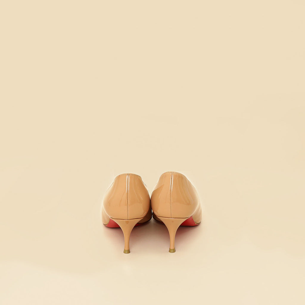 Christian Louboutin Nude Kate 60 Pumps 37.5