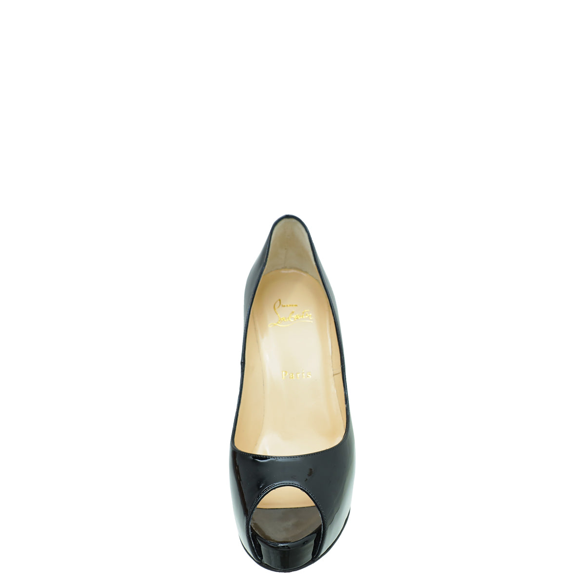 Christian Louboutin Black New Very Prive 120 Pumps 37.5