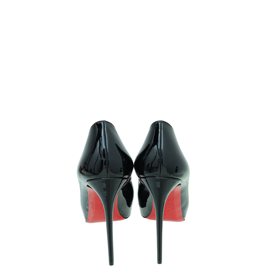 Christian Louboutin Black New Very Prive 120 Pumps 37.5