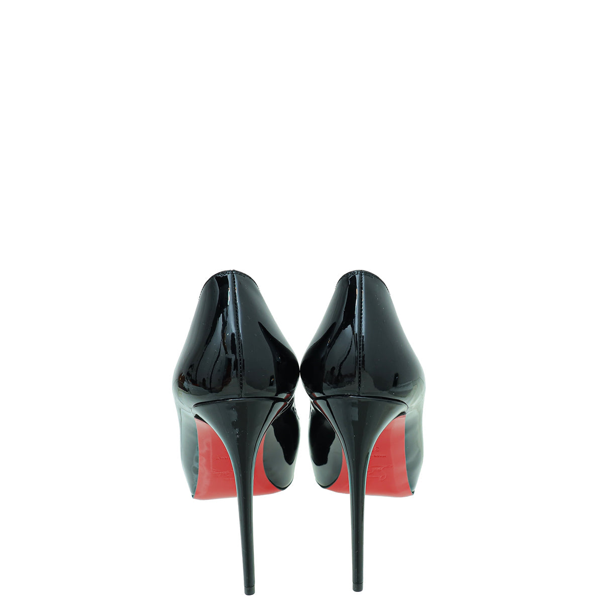 Christian Louboutin Black New Very Prive 120 Pumps 37.5