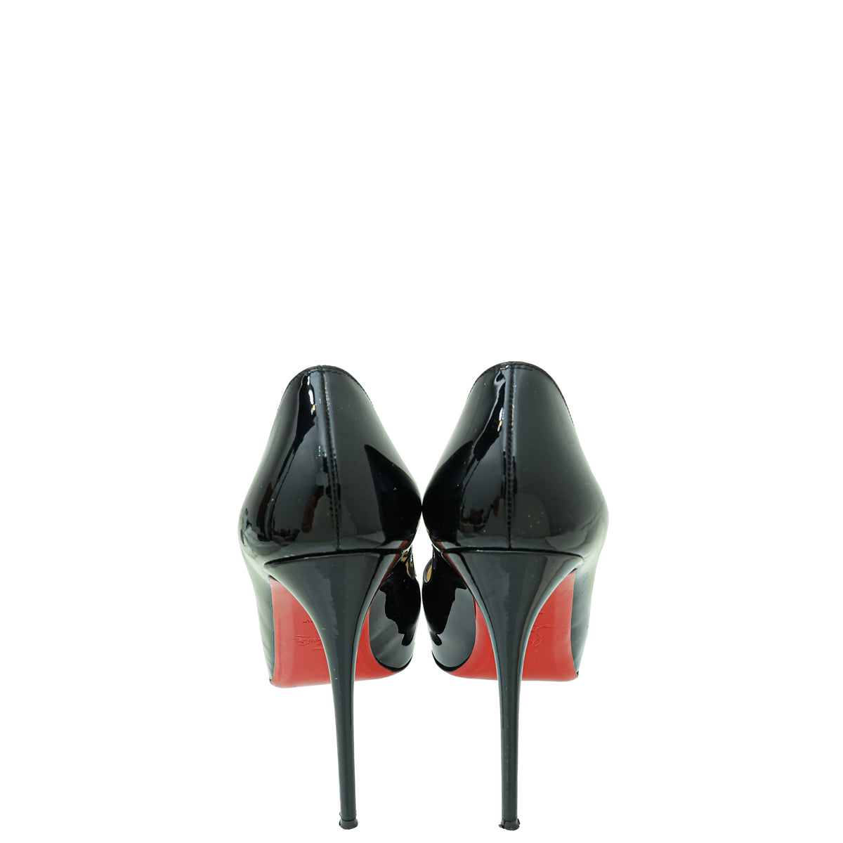 Christian Louboutin Black New Very Prive 120 Pumps 38.5