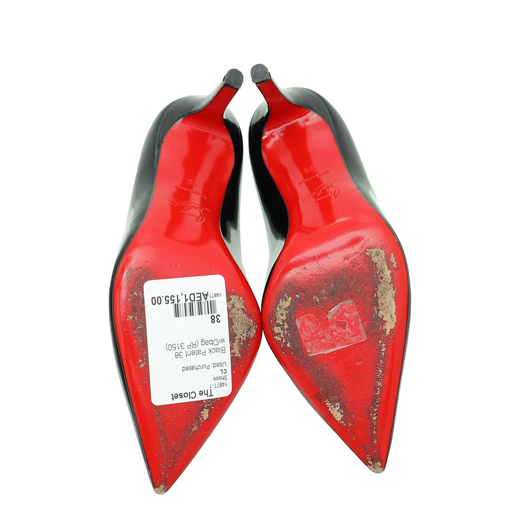 Christian Louboutin Black So Kate 100 Pump 38