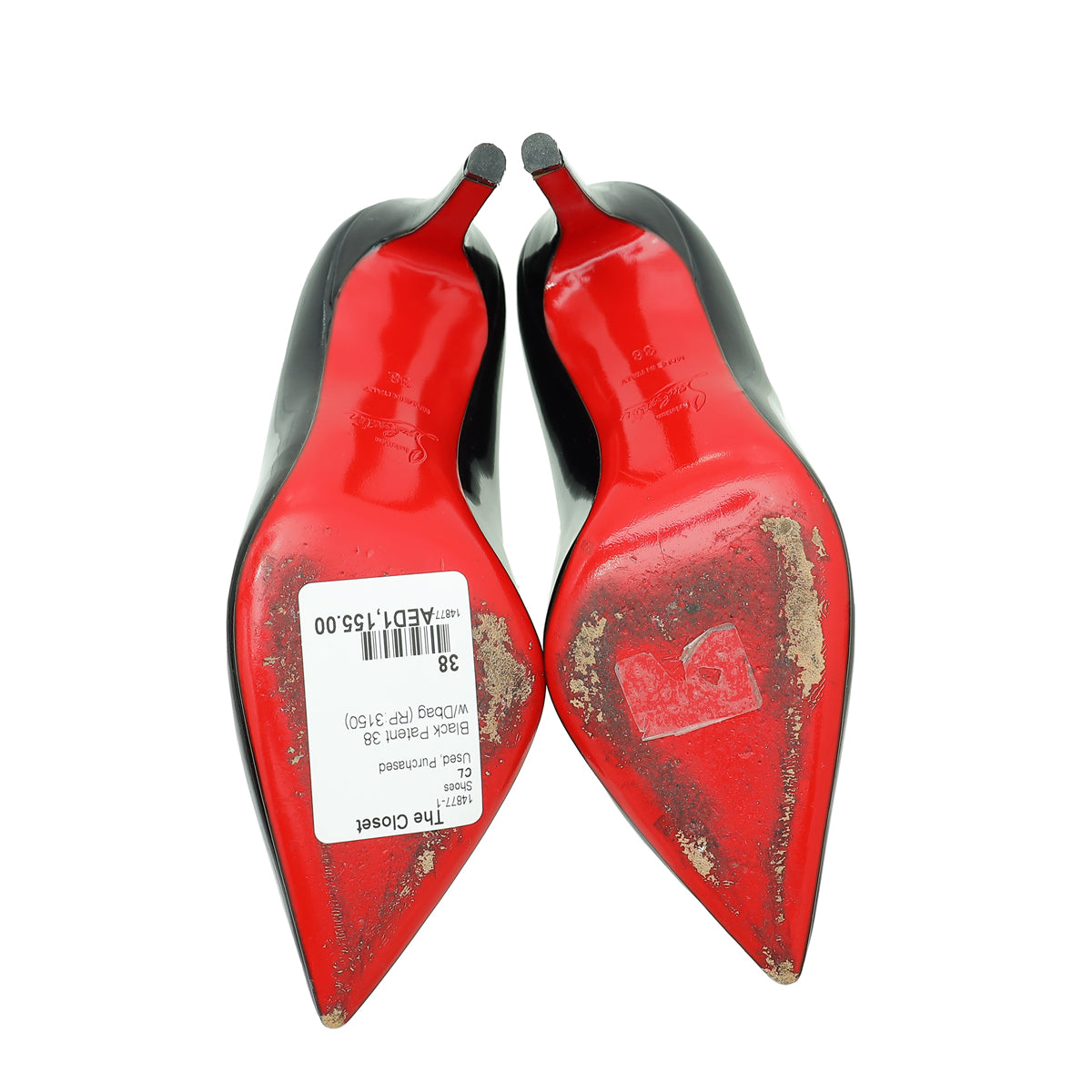 Christian Louboutin Black So Kate 100 Pump 38