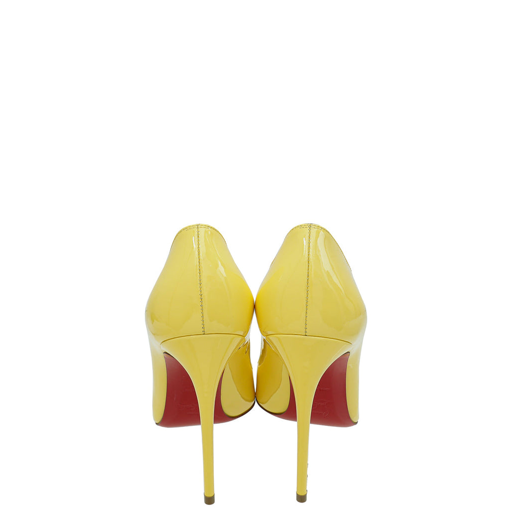 Christian Louboutin Yellow So Kate Pump 38