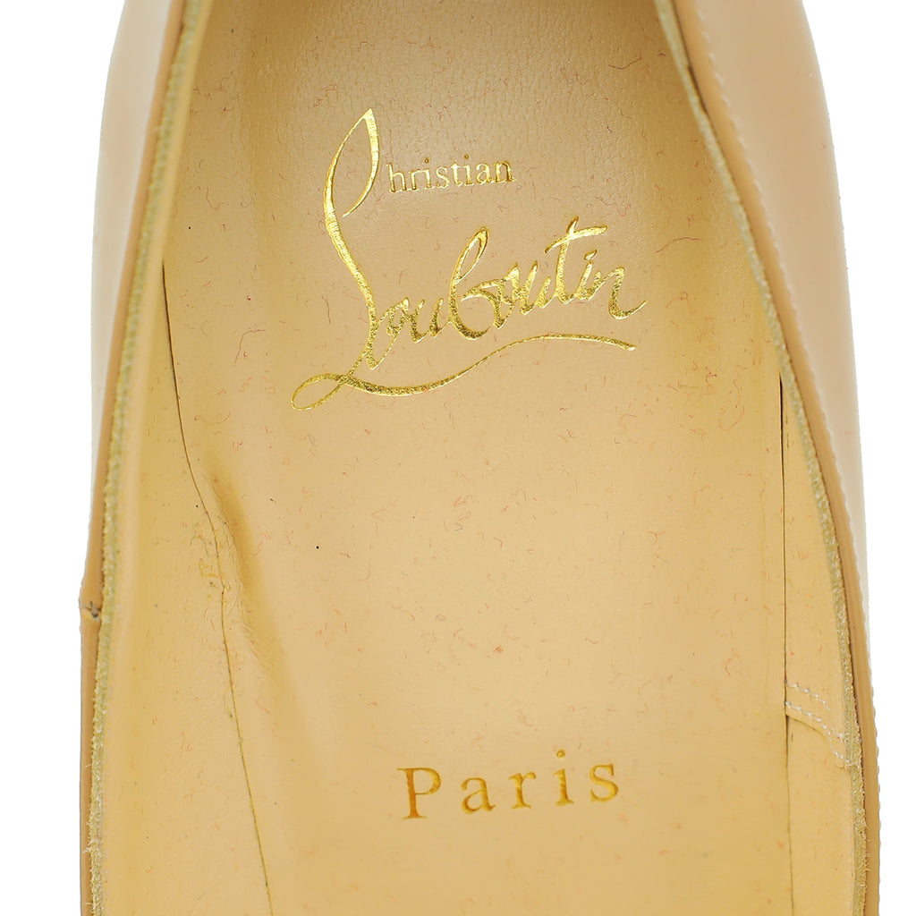 Christian Louboutin Nude So Kate 100 Pump 38