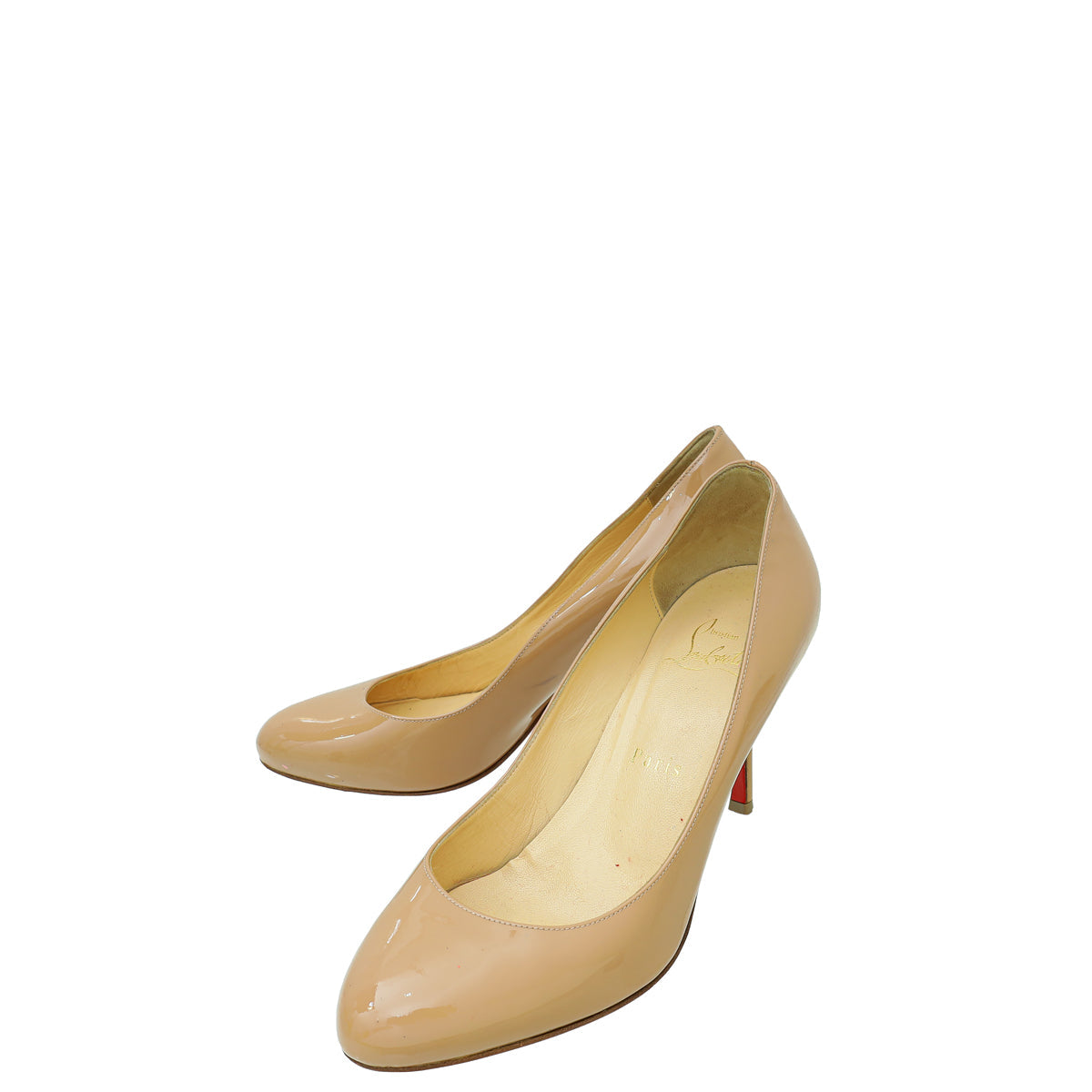 Christian Louboutin Nude New Simple Pump 38