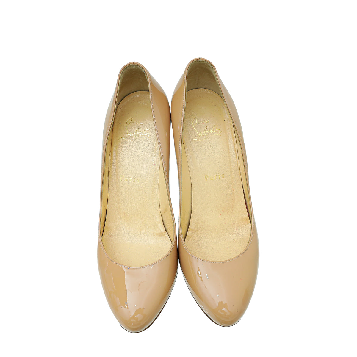 Christian Louboutin Nude New Simple Pump 38