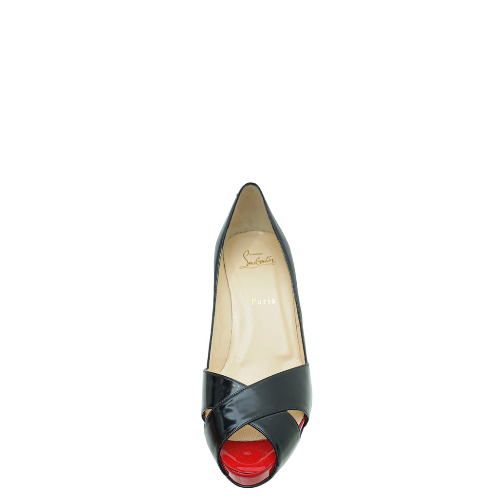 Christian Louboutin Black Shelley 90mm Pumps 39.5