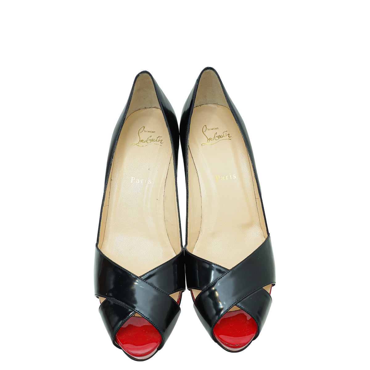 Christian Louboutin Black Shelley 90mm Pumps 39.5
