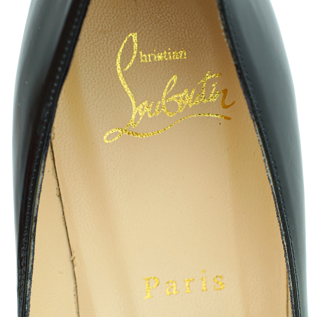 Christian Louboutin Black Shelley 90mm Pumps 39.5