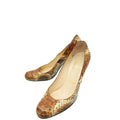 Christian Louboutin Bicolor Python Pump 39.5