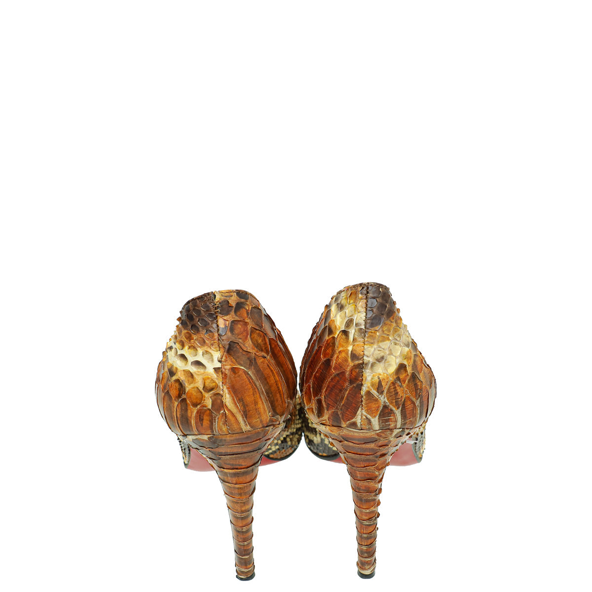 Christian Louboutin Bicolor Python Pump 39.5
