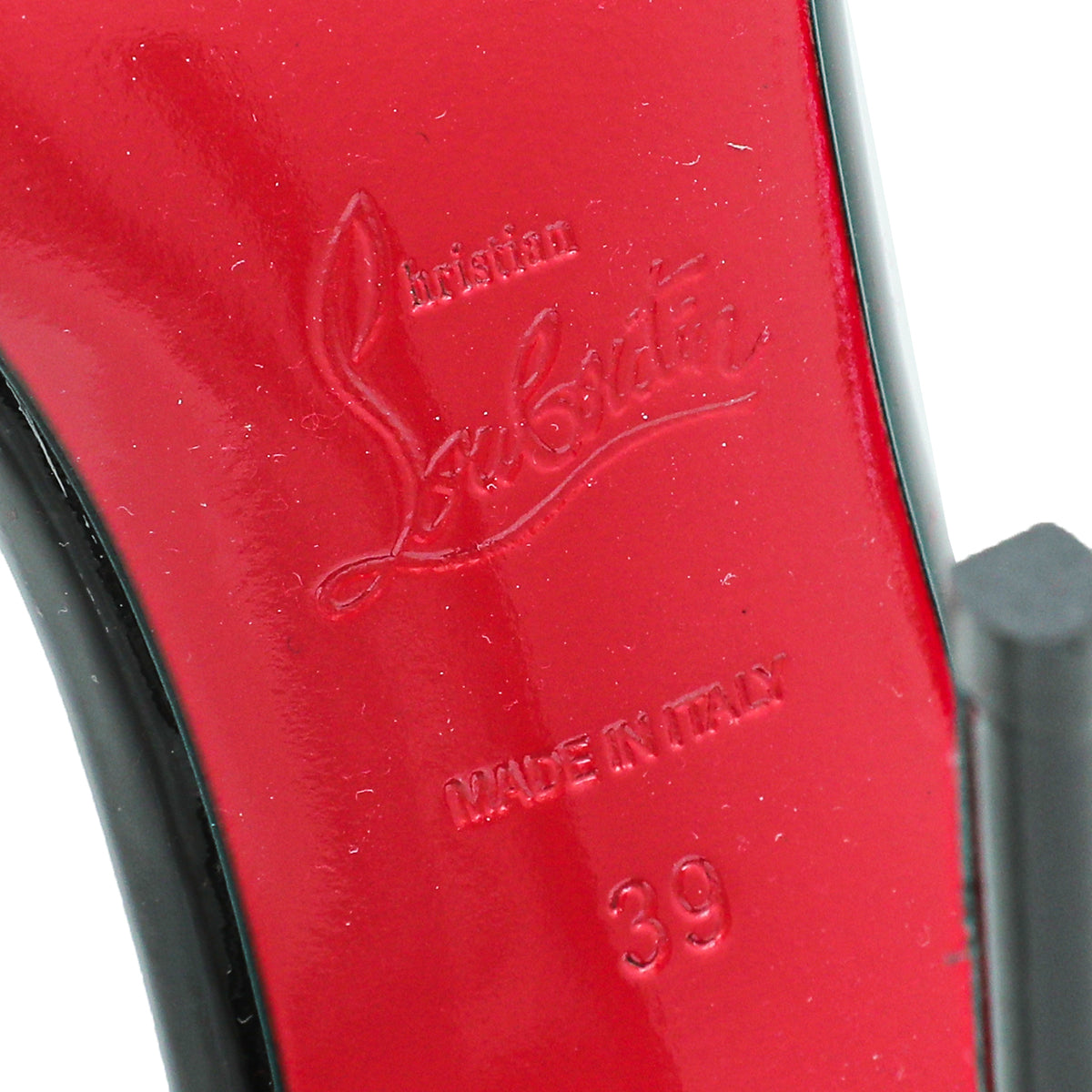 Christian Louboutin Black Iriza Pump 39