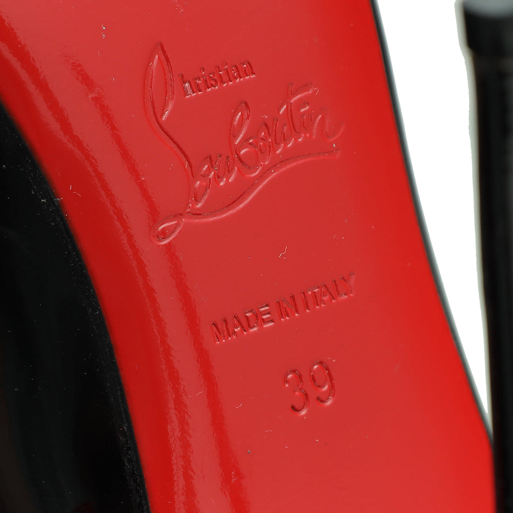 Christian Louboutin Black So Kate 120 Pumps 39