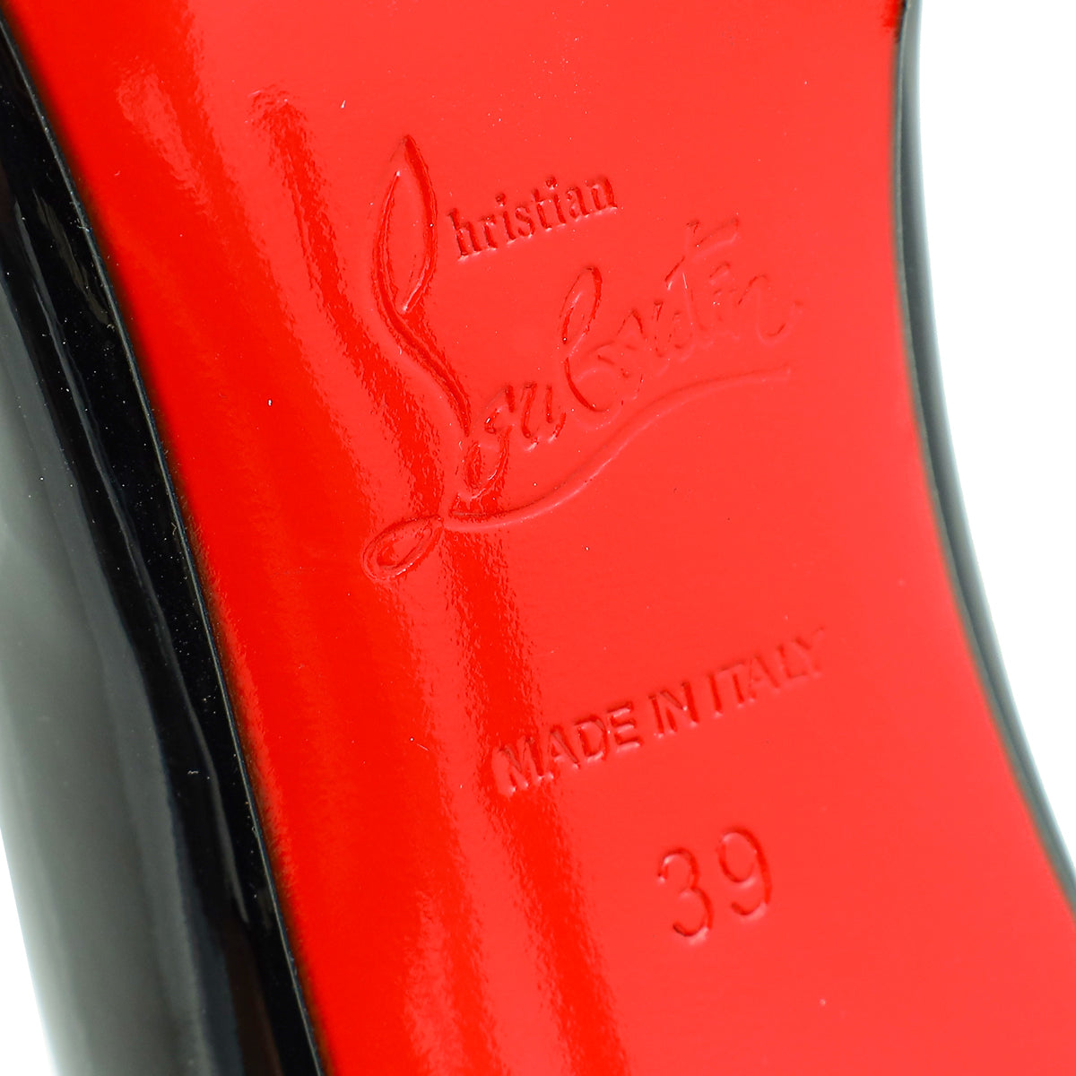 Christian Louboutin Black Iriza Pump 39