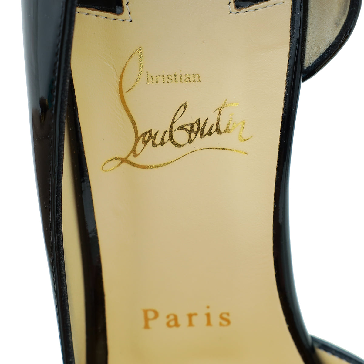 Christian Louboutin Black Iriza Pump 39