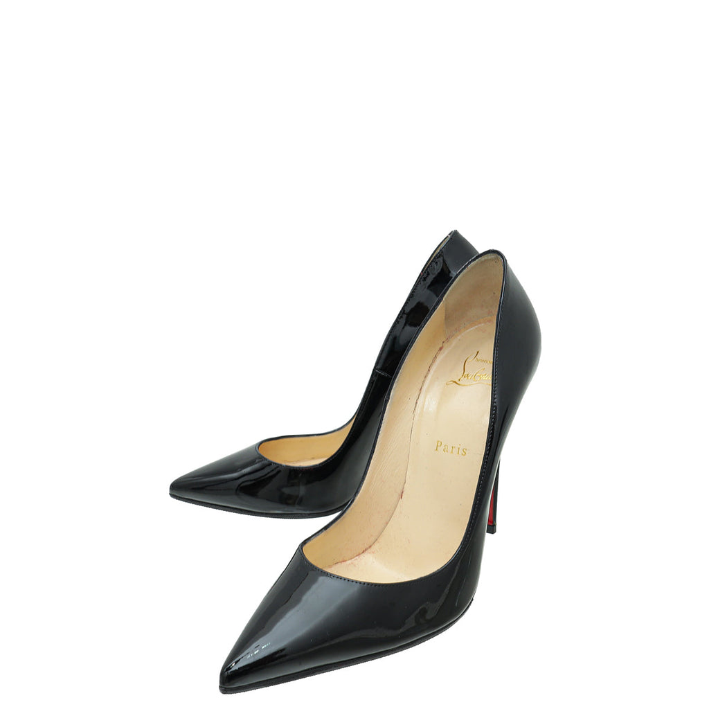 Christian Louboutin Black So Kate 120mm Pumps 40.5