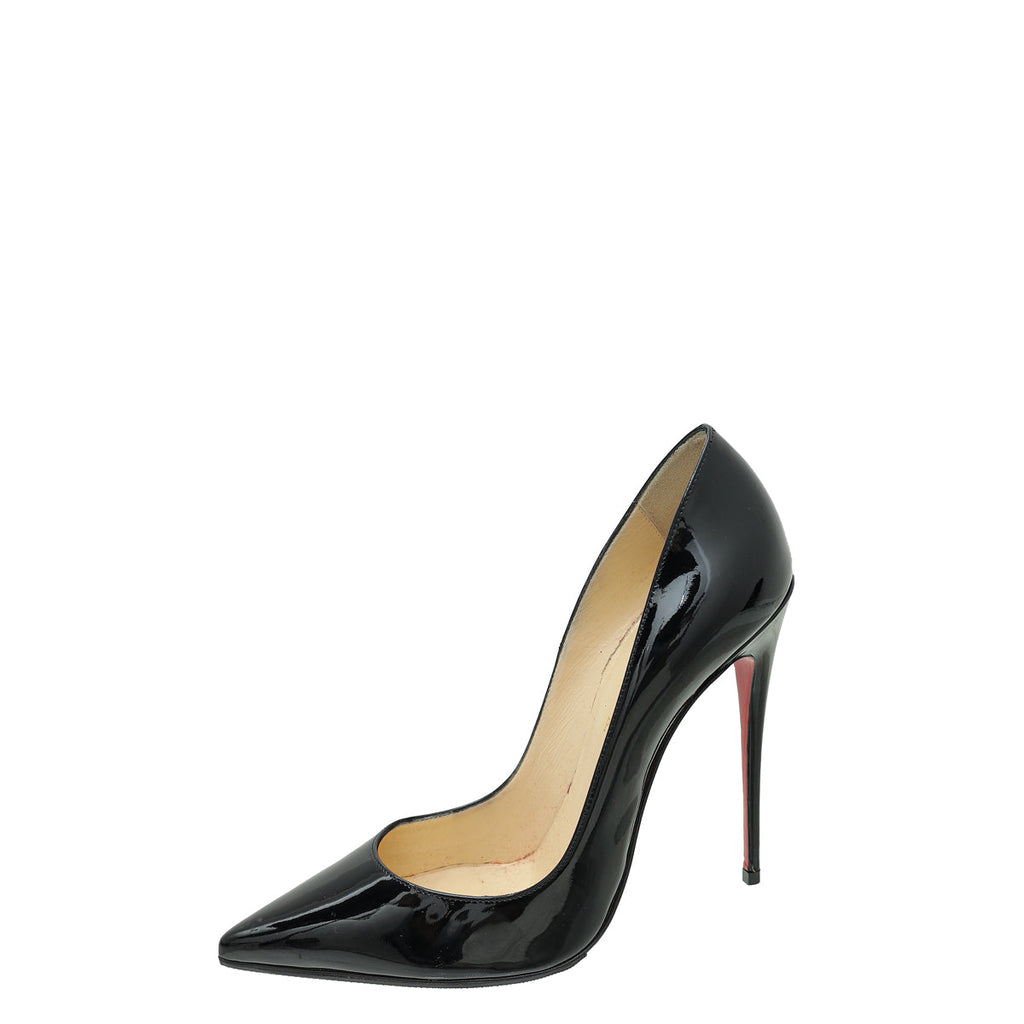 Christian Louboutin Black So Kate 120mm Pumps 40.5